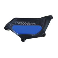 Woodcraft LH Stator Cover Protector w/ Skid Plate - Suzuki GSX-8 S/R